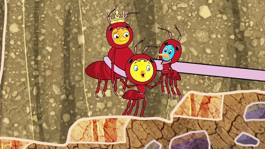 کارتون جیک جیکی ها Chirp - فصل 1 قسمت 10 - حمله مورچه ها